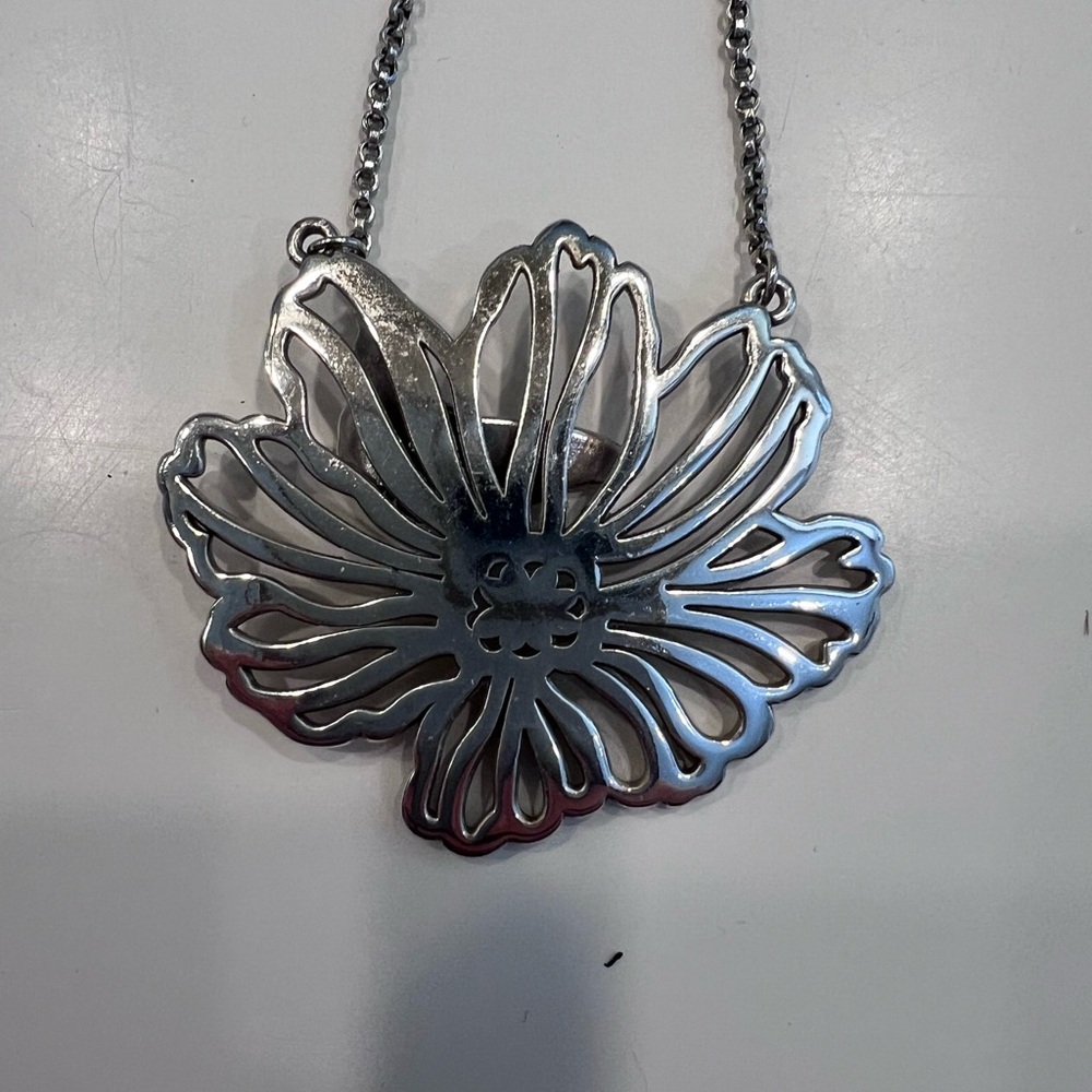 Brighton Enchanted Garden Silver Necklace - Picture 3 of 3